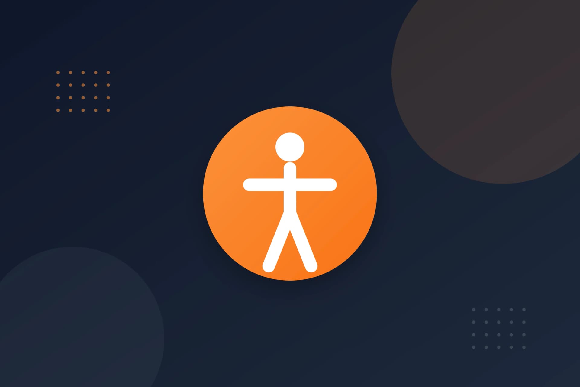 The universal accessibility symbol, representing the site's accessibility statement